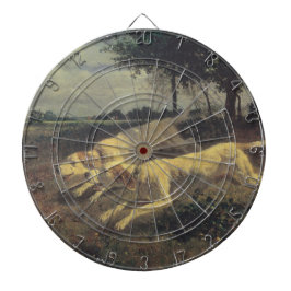 Diana Perros en ejecución (Beagles) (por Constant Troyon