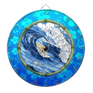 Diana Persona que practica surf en el círculo de bambú