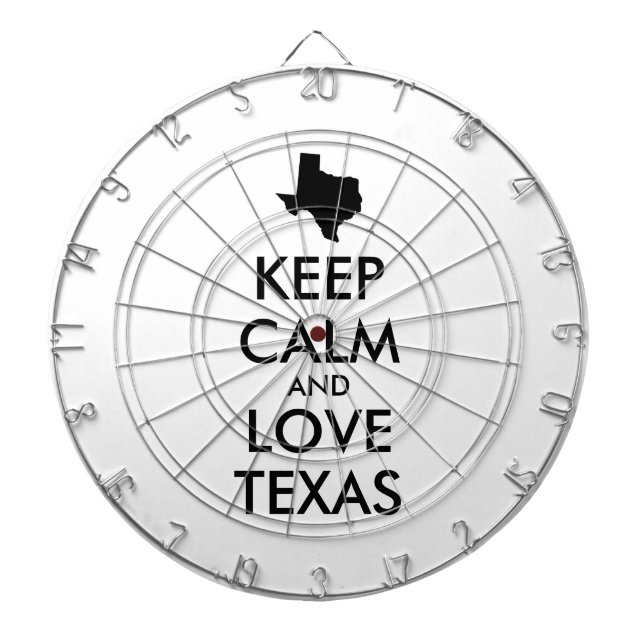 Diana Personalizable MANTENER CALMA Y AMAR A TEXAS (Frente)