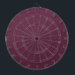 Diana Personalizado Burgundy Dartboard<br><div class="desc">Eleva tu juego de dardos con este tablero de Borgoña Personalizado. Diseñado para el estilo y la precisión, este tablero cuenta con un rico fondo burdeos que añade elegancia a cualquier sala de juegos o oficina. Los materiales de alta calidad garantizan durabilidad y rendimiento consistente, lo que lo hace perfecto...</div>