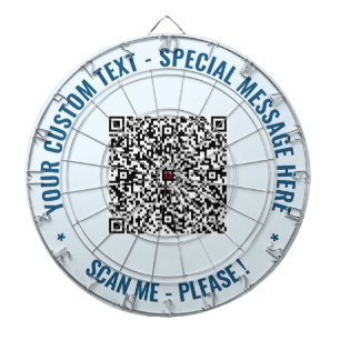 Diana Personalizado Código QR Dart Junta Personalizado T
