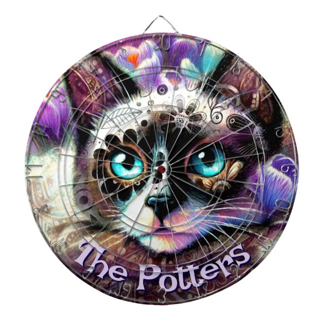 Diana Personalizado crocus floral de gato blanco gitano  (Frente)