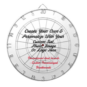 Diana Personalizado Dart Board - Cartón promocional de m