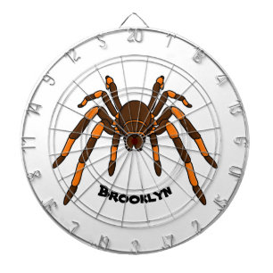 Diana Personalizado de araña tarántula arenosa marrón y 
