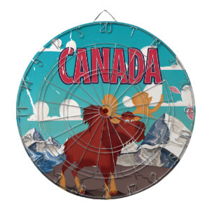 Diana Personalizado de Canadá Vintage Moose Poster