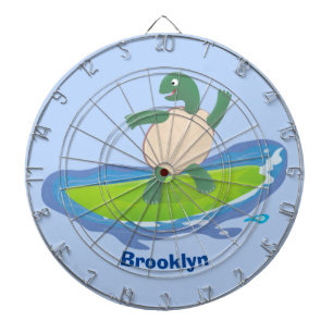 Diana Personalizado divertida de la ola de tortugas