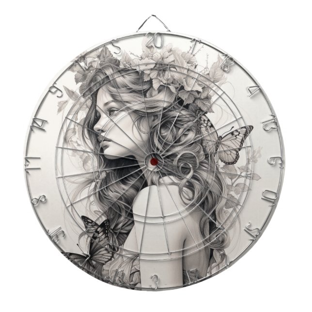 Diana Personalizado Foto personalizada Photo Dart Board (Frente)