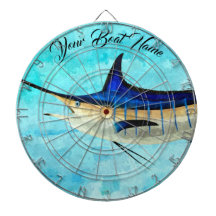 Personalizado Marlin Dart Board