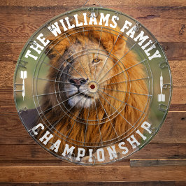 Diana Personalizado Nombre de familia foto de león perso