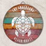 Diana Personalizado Nombre Familia Rustic Beach House Da<br><div class="desc">Personalice este tablero con su apellido. Diseñado para ti por Blackberry Boulevard.</div>