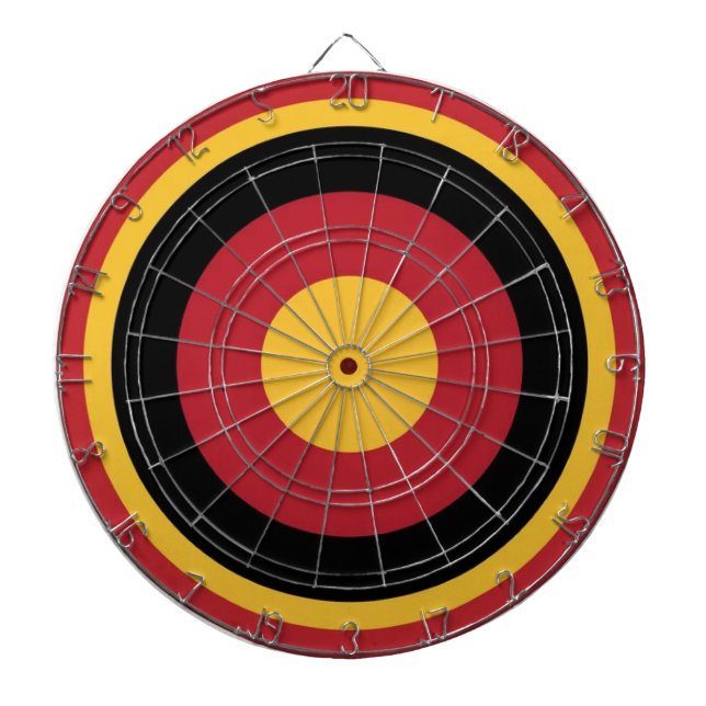 Diana Personalizado Rustic Dartboard (Frente)