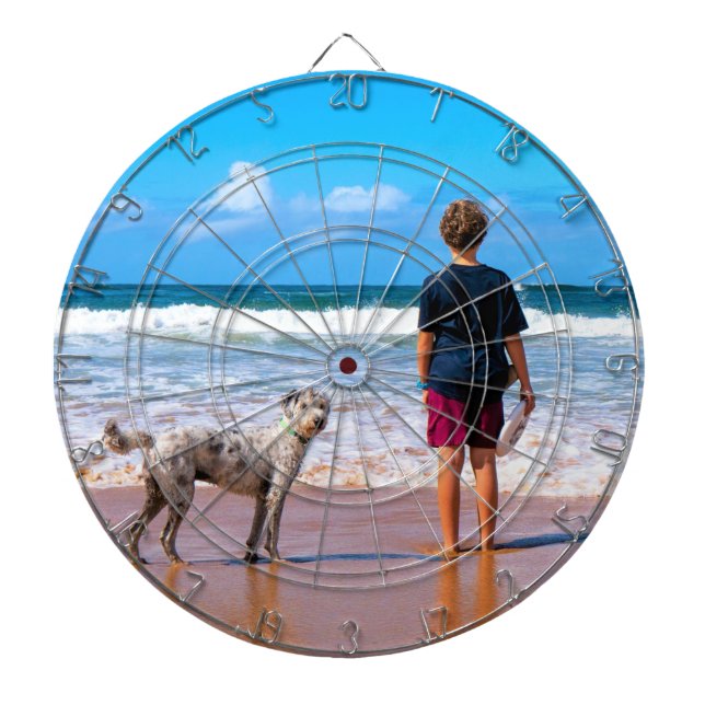 Diana Personalizado Tu Photo Dart Board Regalo personali (Frente)