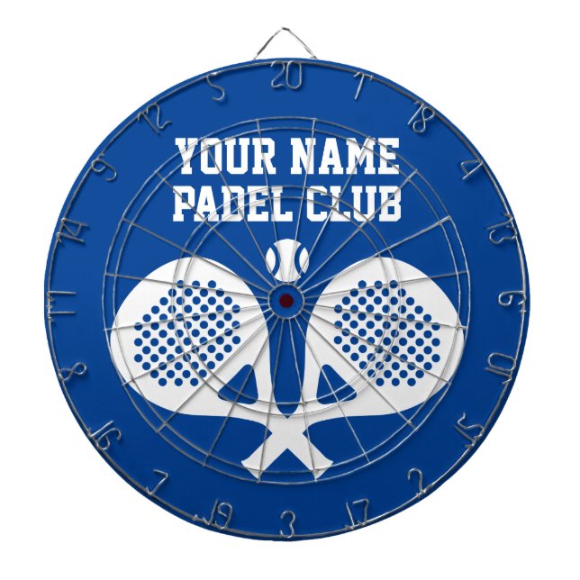 Diana Personalized custom logo padel player dartboard (Frente)