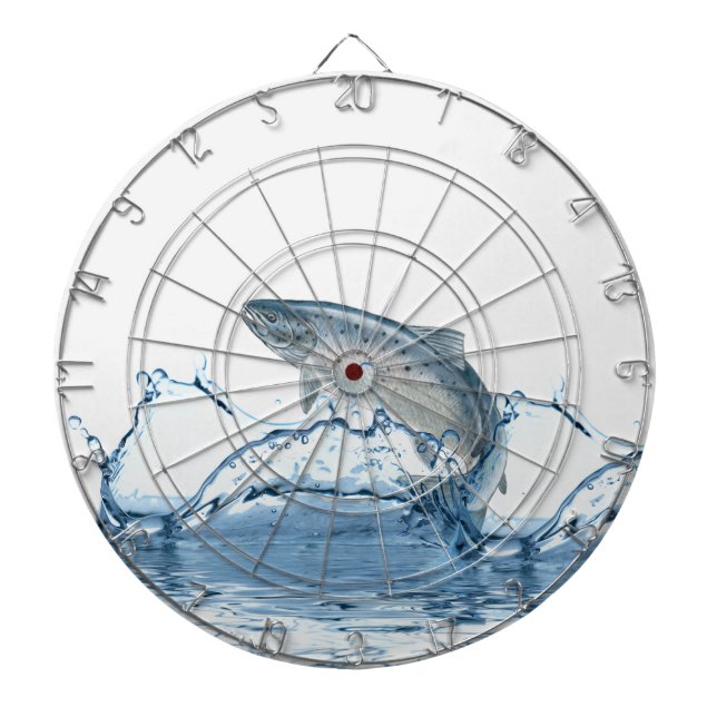 Diana Pescado Grande En Agua Azul (Frente)