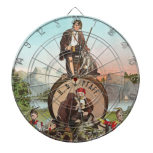 Diana Pfaff Bock Beer Dartboard