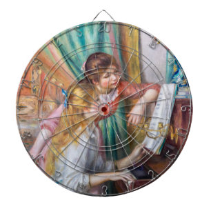 Diana Pierre Auguste Renoir - Jóvenes Chicas en el piano