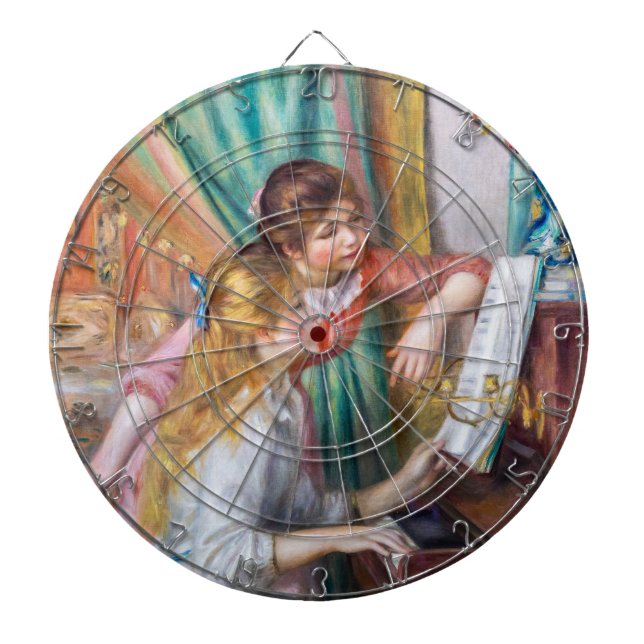 Diana Pierre Auguste Renoir - Jóvenes Chicas en el piano (Frente)