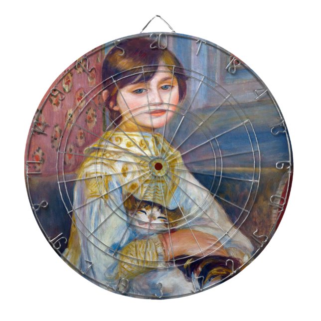 Diana Pierre-Auguste Renoir - Niño con gato (Frente)