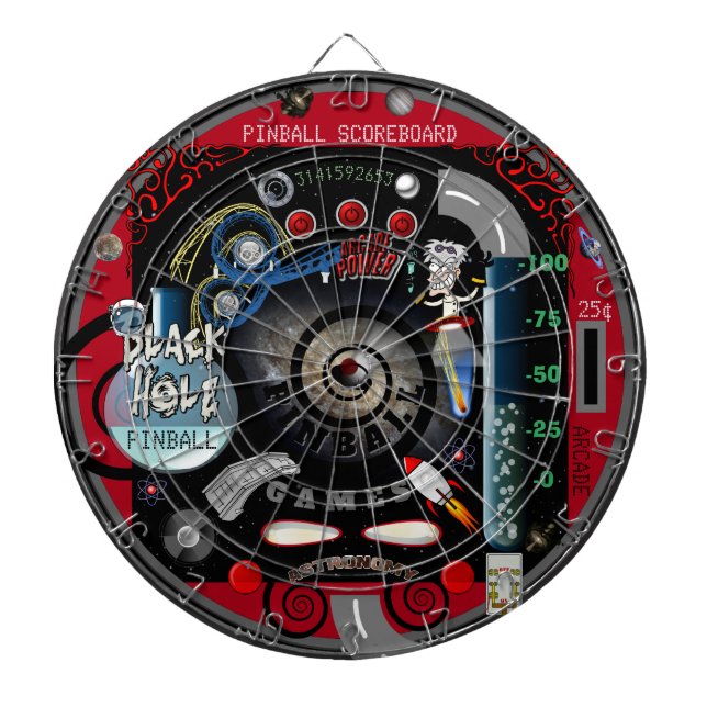 Diana Pinball personalizado Black Hole Multi-Target (Frente)