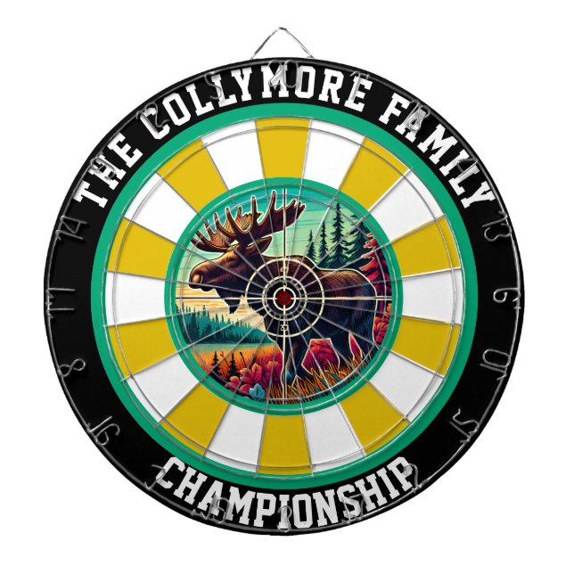 Diana Pintura De Objetivo De Moose Anteado (Frente)