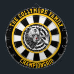 Diana Pintura de oso grizzly<br><div class="desc">Poderoso diseño circular con un oso pardo en el bosque bajo un objetivo preciso.</div>