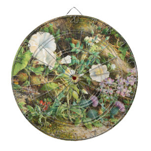 Diana Pintura floral de petunias bonitas vintage