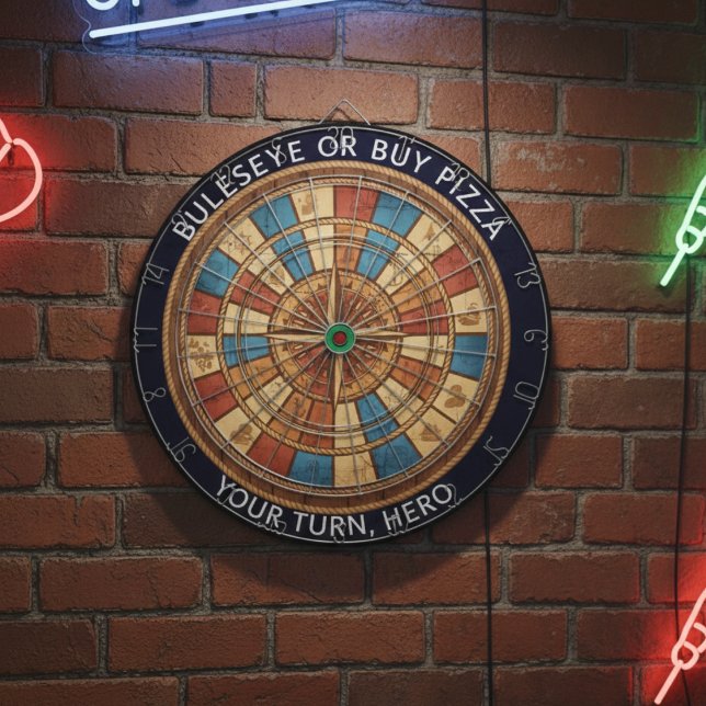 Diana Pirate Treasure Map Dartboard Wall Decor (Subido por el creador)