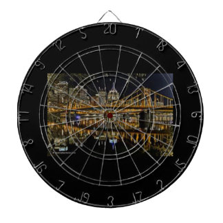 DIANA PITTSBURGH SKYLINE DART BOARD
