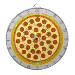 Diana Pizza Puns Personalizada Cheese Pizza con Pepperon