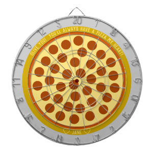 Diana Pizza Puns Personalizada Cheese Pizza con Pepperon
