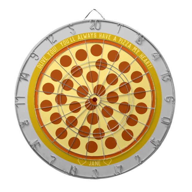Diana Pizza Puns Personalizada Cheese Pizza con Pepperon (Frente)