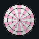 Diana Placa Bullseye Dart multidestino<br><div class="desc">Una divertida pizarra con tema de tiro multiobjetivo. Personalizable completo si lo desea para añadir nombres de empresa o familia,  imágenes,  cambiar el color rosa del fondo y más. ¡Disfrútalo!</div>