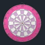 Diana Placa Dart: Blanco, Púrpura Claro Y Rosa<br><div class="desc">Juego De Tablero De Color Blanco,  Púrpura Claro Y Rosa,  Incluyendo 6 Dardos De Ladrón</div>
