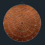 Diana Placa Dart de textura de cuero marrón<br><div class="desc">Ahora,  pueden disfrutar de un tablero de dardos de textura marrón que no rompió el banco ni mató a la vaca. Este tablero de dardos de textura de cuero marrón agrega sofisticación robusta a cualquier cueva,  refugio de caza,  sala de juegos o garaje.</div>