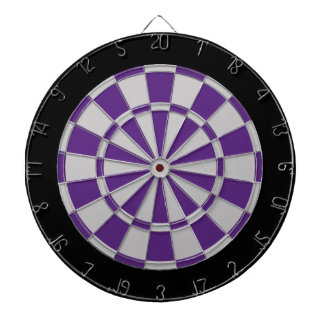 Diana Placa Dart: Gris plateado, Morado Y Negro