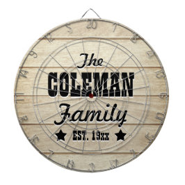 Diana Placa Dart personalizada para grano de madera clar