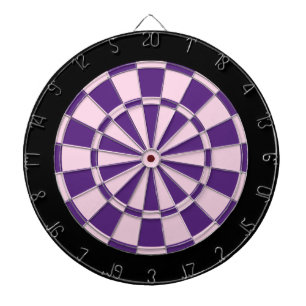 Diana Placa Dart: rosa claro, morado y negro