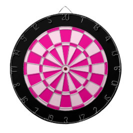 Diana Placa Dart: rosa claro, rosa oscuro y negro