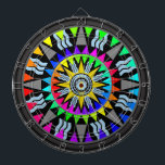 Diana Placa de Arte Resumen de Espectro Completo Multiob<br><div class="desc">Un magnífico tablero multiobjetivo único para juegos tradicionales,  nuevos propios o como una obra de arte atrevida. Presenta una deslumbrante muestra de color e imágenes animadas. Personalizable completo si lo desea para agregar nombres,  imágenes y más. ¡Disfrútalo!</div>