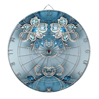 Diana Placa Floral Ornate Azul