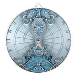 Diana Placa Floral Ornate Azul