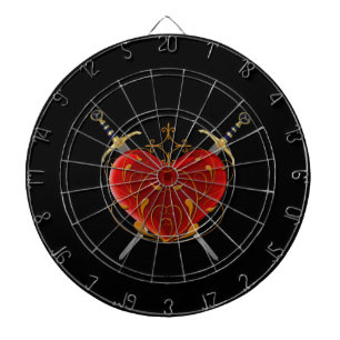 Diana Placa para el corazón y las dagas