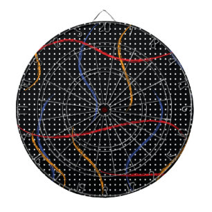 Diana Placa y puntos de pintura retro