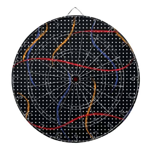 Diana Placa y puntos de pintura retro (Frente)