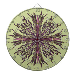 Diana Planta de Ojo Psicodélico - Mandala Botánico Surre