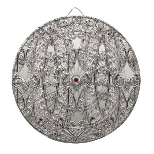 Diana Plata Ornate Modern Dartboard