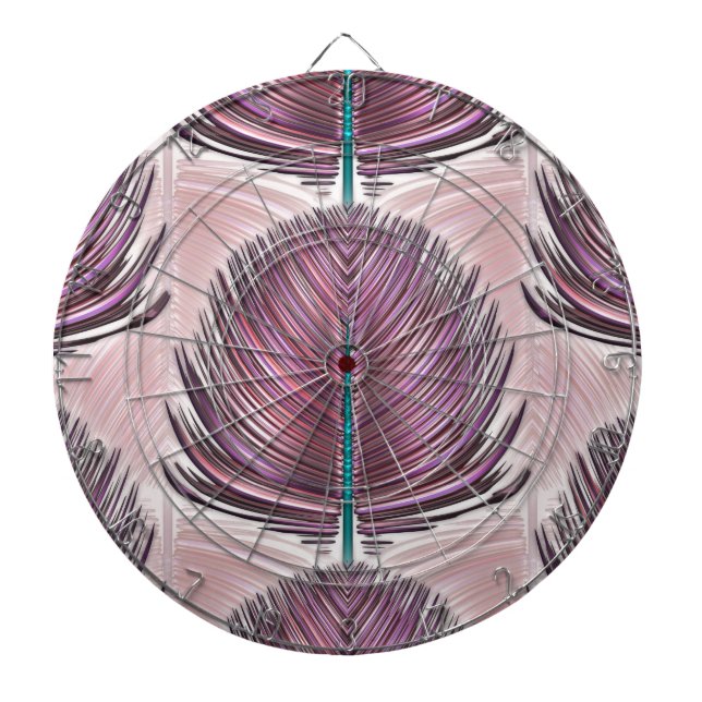 Diana Pluma de pavo real estilizada - rosa (Frente)