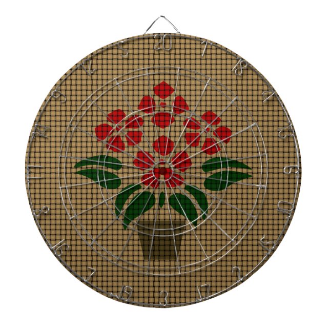 Diana Poinsettia tejida (Frente)