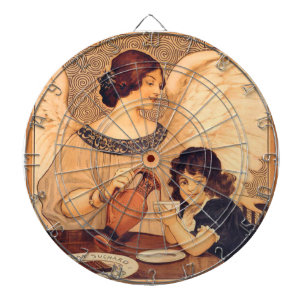 Diana Póster Antiguo del Ángel de Chocolate Francés: Art