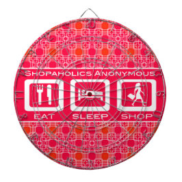 Diana Premio Pink Funny Shopaholic Eat Sleep Shop